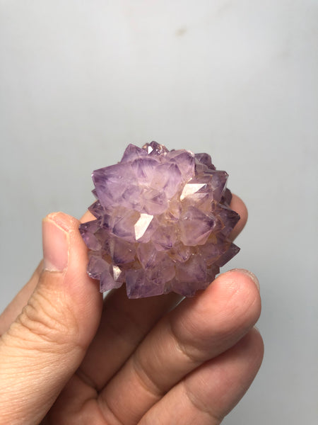 Amethyst Spirit Cactus Quartz Raw Crystals 56g
