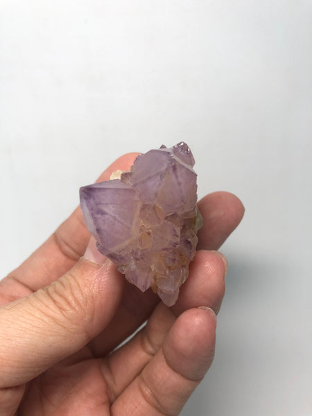 Amethyst Spirit Cactus Quartz Raw Crystals 57g