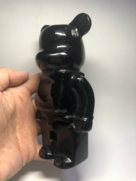 Bearbrick Obsidian Raw Crystals 580g