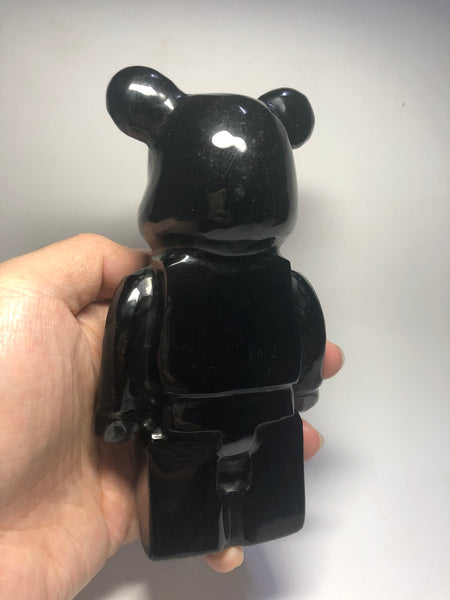 Bearbrick Obsidian Raw Crystals 580g