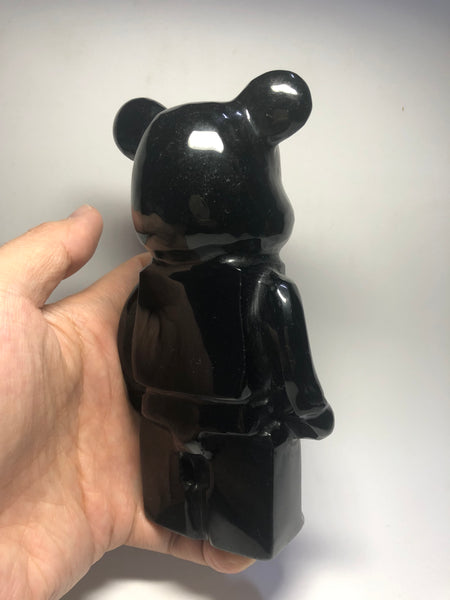 Bearbrick Obsidian Raw Crystals 580g