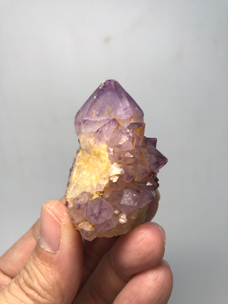 Amethyst Spirit Cactus Quartz Raw Crystals 58g
