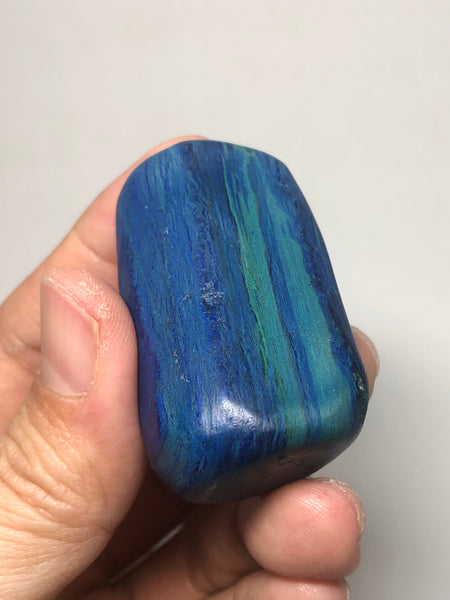 Azurite Palm Stones 58g