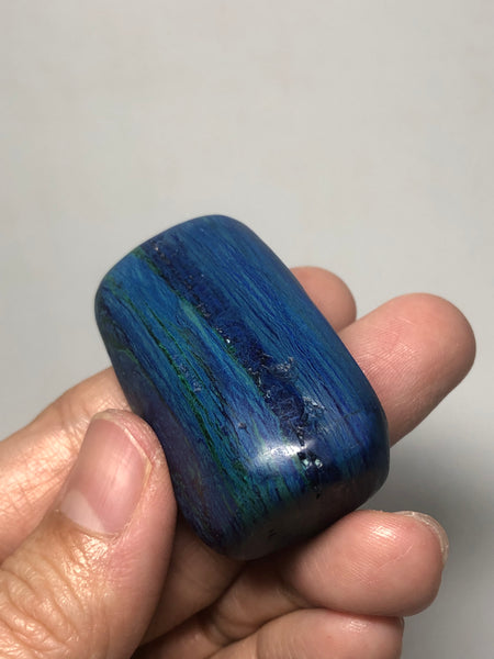 Azurite Palm Stones 58g