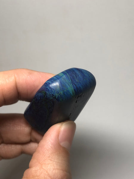 Azurite Palm Stones 58g