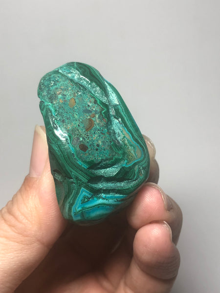 Chrysocolla Malachite Raw Crystals 58g