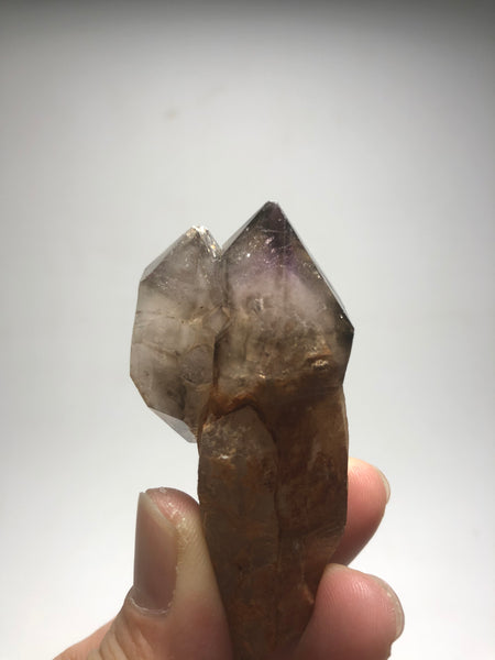 Smoky Amethyst Quartz Scepter with Phantom 58g