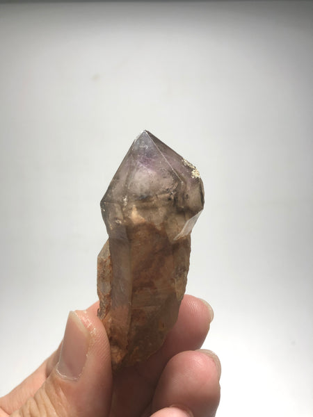 Smoky Amethyst Quartz Scepter with Phantom 58g