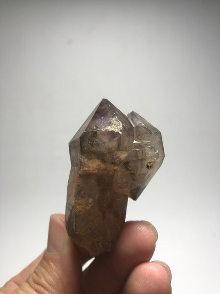 Smoky Amethyst Quartz Scepter with Phantom 58g