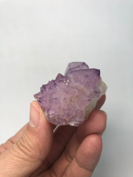 Amethyst Spirit Cactus Quartz Raw Crystals 58g