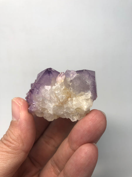 Amethyst Spirit Cactus Quartz Raw Crystals 58g