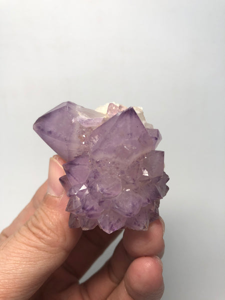 Amethyst Spirit Cactus Quartz Raw Crystals 58g