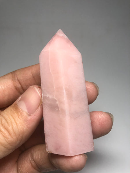 Pink Opal Crystals Point 59g