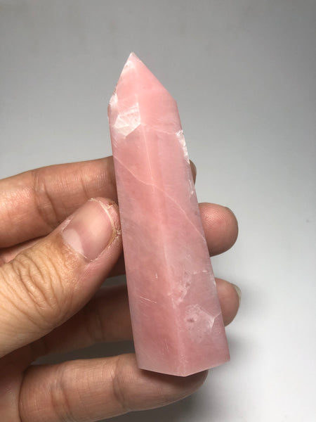 Pink Opal Crystals Point 59g