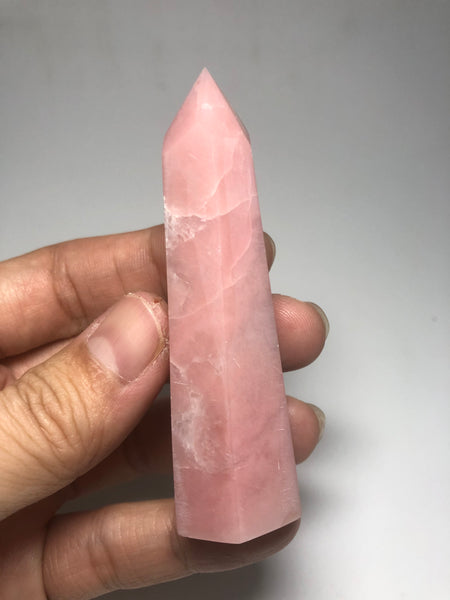 Pink Opal Crystals Point 59g