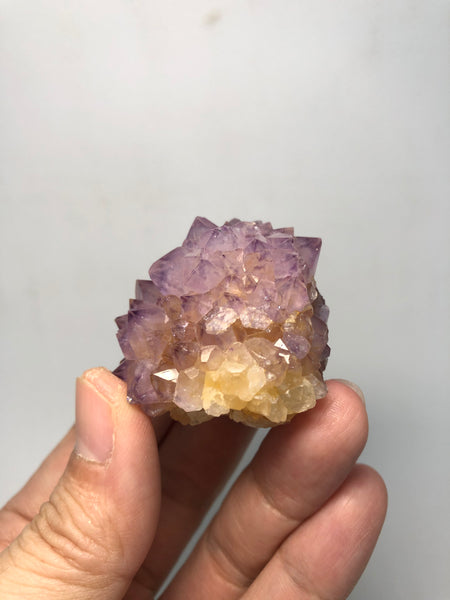 Amethyst Spirit Cactus Quartz Raw Crystals 60g