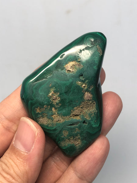 Malachite Polished Raw Crystals 60g