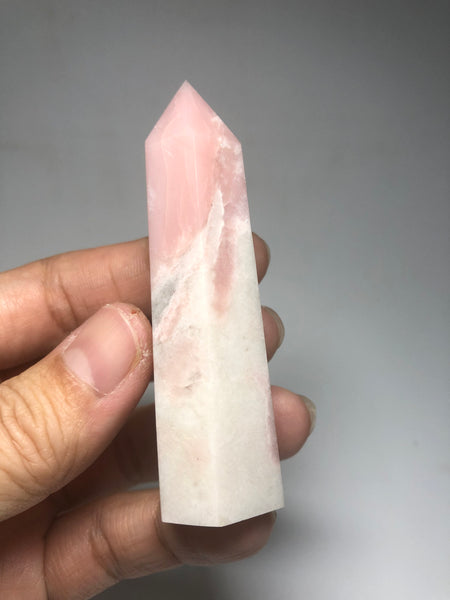 Pink Opal Crystals Point 60g