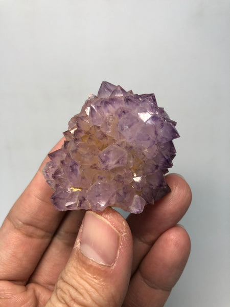 Amethyst Spirit Cactus Quartz Raw Crystals 60g