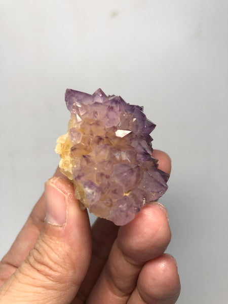 Amethyst Spirit Cactus Quartz Raw Crystals 60g
