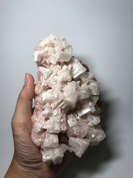 Pink Halite Raw Specimen Crystal 615g