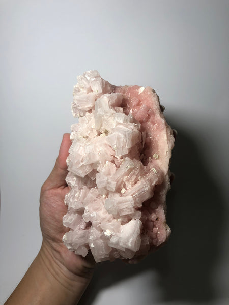 Pink Halite Raw Specimen Crystal 615g