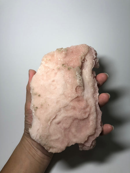 Pink Halite Raw Specimen Crystal 615g