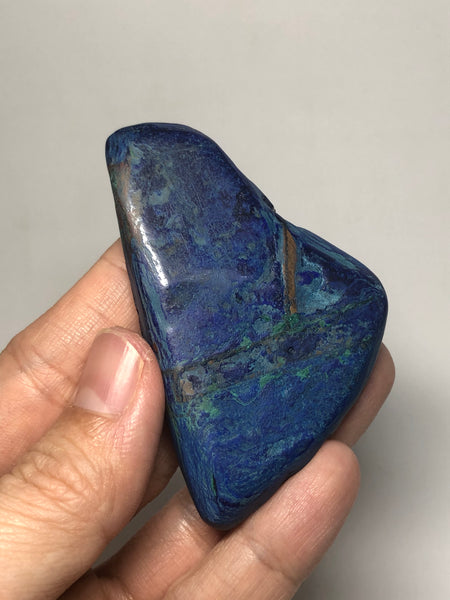 Azurite Palm Stones 62g