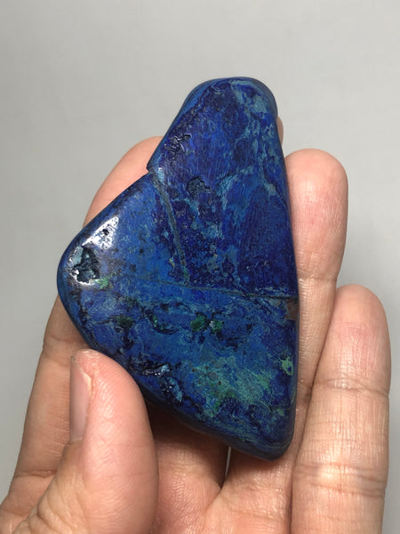 Azurite Palm Stones 62g