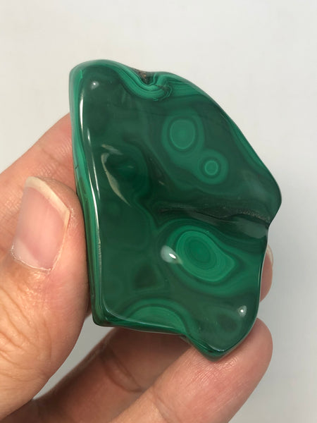 Malachite Polished Raw Crystals 63g