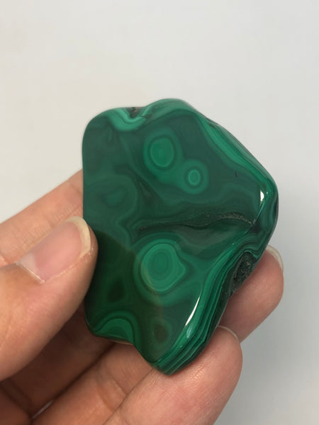 Malachite Polished Raw Crystals 63g