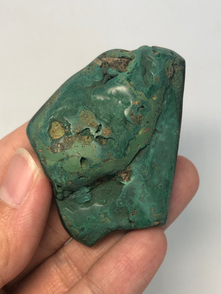 Malachite Polished Raw Crystals 63g
