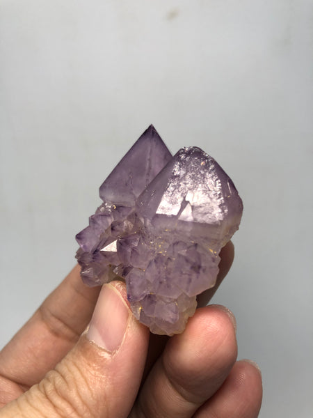 Amethyst Spirit Cactus Quartz Raw Crystals 65g