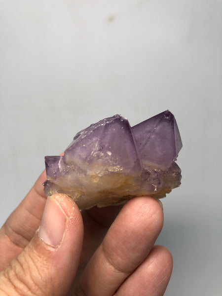 Amethyst Spirit Cactus Quartz Raw Crystals 65g