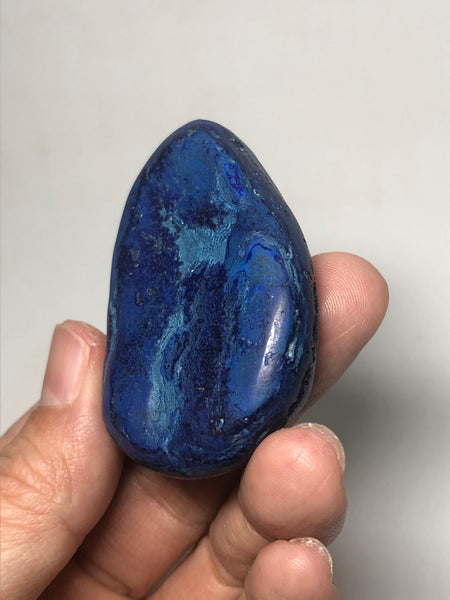 Azurite Palm Stones 65g