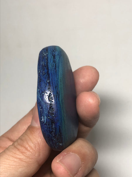 Azurite Palm Stones 65g