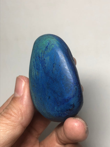 Azurite Palm Stones 65g