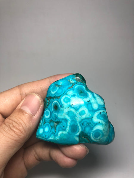 Chrysocolla Malachite Raw Crystals 67g