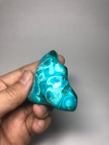 Chrysocolla Malachite Raw Crystals 67g