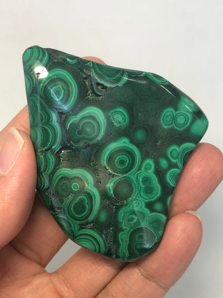 Malachite Polished Raw Crystals 67g