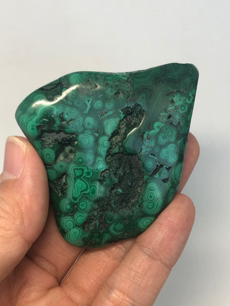 Malachite Polished Raw Crystals 67g