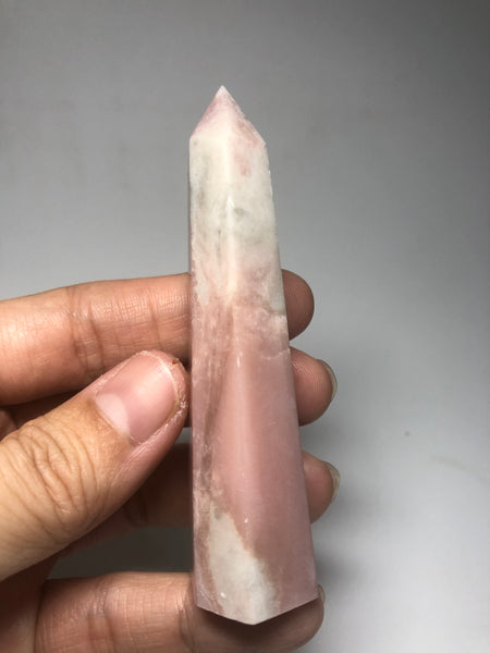 Pink Opal Crystals Point 67g