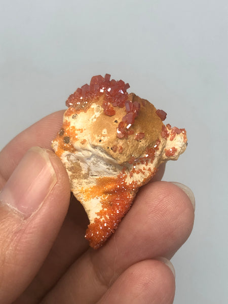 Vanadinite Raw Crystals 6g