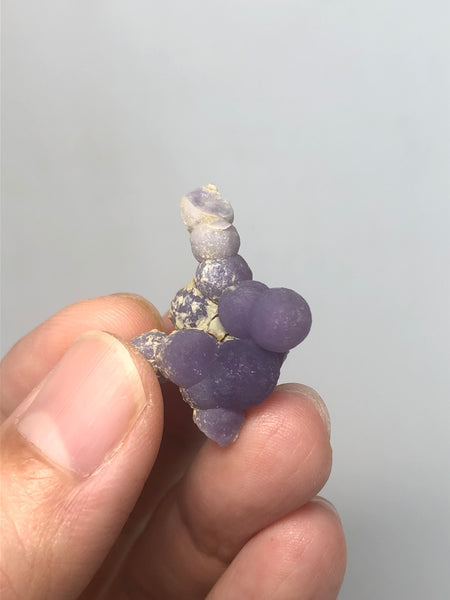 Grape Agate Raw Crystals 6g