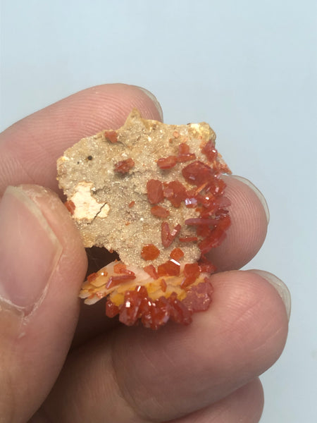 Vanadinite Raw Crystals 6g