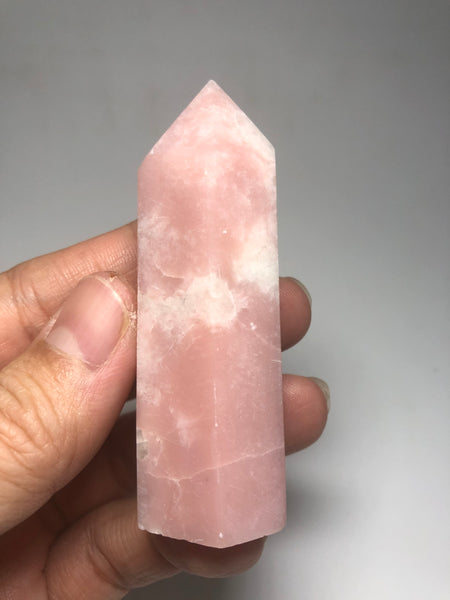 Pink Opal Crystals Point 70g