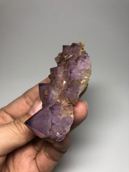 Amethyst Spirit Cactus Quartz Raw Crystals 71g