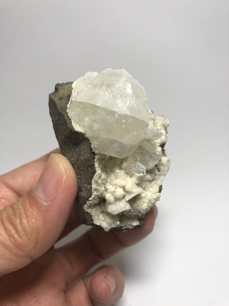 Apophyllite with Zeolite Raw Crystals 75g
