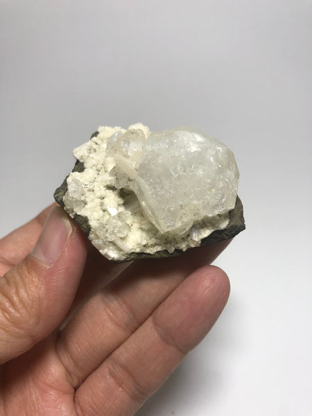 Apophyllite with Zeolite Raw Crystals 75g