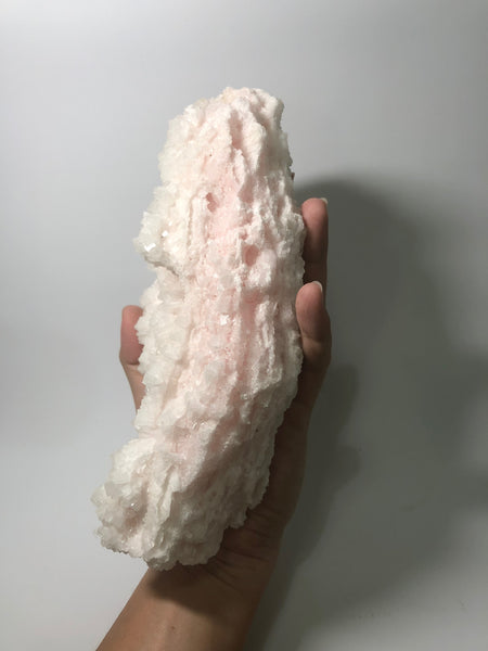 Pink Halite Raw Specimen Crystal 783g